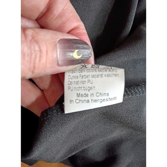 Grace Karen Cocktail Dress Black Strappy Knee Length Prom Formal Sz XL - Picture 13 of 13